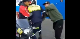 Video: Dos hombres agreden a un agente de EMIXTRA en colonia La Brigada, Muni Mixco acciona