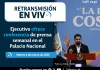 La Secretaría de Comunicación Social de la Presidencia realiza su conferencia de prensa semanal «La Ronda». Foto La Hora: AGN