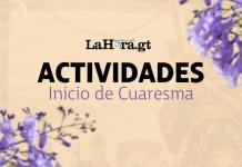 Conoce las actividades en el inicio de la Cuaresma 2025. Diseño la Hora: María Mazariegos