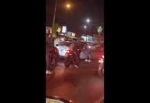 Asalto en Avenida Petapa, zona 12. Foto: captura de pantalla / La Hora