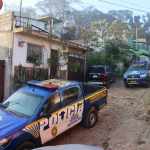 PNC realiza allanamientos en zona 18 por asesinato de alcalde de Chuarrancho. Foto La Hora: PNC
