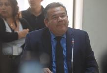 Juez Erick García denunció amenazas. Foto La Hora: Fabricio Alonzo