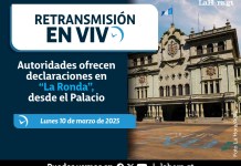 El Gobierno de Guatemala se dirige este lunes 10 de marzo a periodistas en conferencia de prensa en el Palacio Nacional,