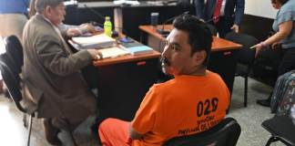 Erick Solórzano fue ligado a proceso por el asesinato del alcalde de Chuarrancho. Foto La Hora: Fabricio Alonzo