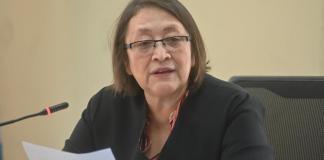 Sala de Apelaciones retira a juez Abelina Cruz del caso por el asesinato de la abogada Sindy Paz. Foto La Hora: Fabricio Alonzo