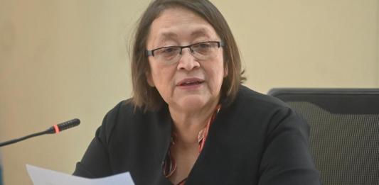 Sala de Apelaciones retira a juez Abelina Cruz del caso por el asesinato de la abogada Sindy Paz. Foto La Hora: Fabricio Alonzo