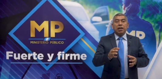 El jefe de la FECI, Rafael Curruchiche. Foto La Hora: MP.
