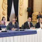 Gabinete Específico del Agua 2025. Foto La Hora: Vicepresidencia.