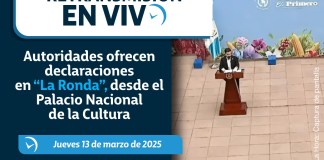 Autoridades participan este jueves 13 de marzo en la “Ronda”, espacio en donde responderán a preguntas de medios de comunicación. Foto La Hora: Captura de Pantalla.