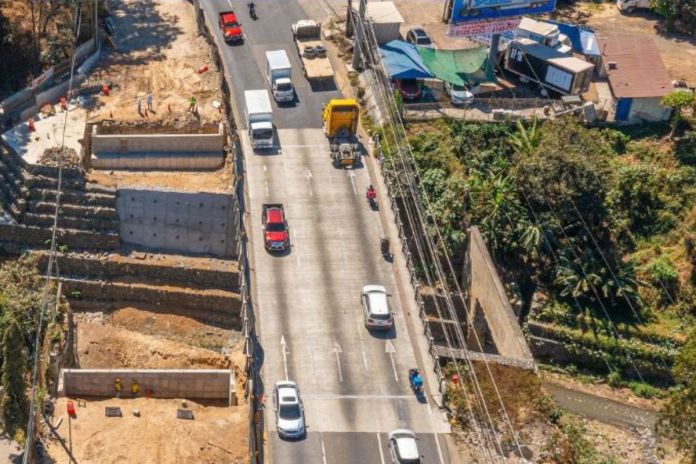 Mapa de las rutas alternas por el cierre de la carretera Ca-9 durante el fin de semana. Foto La Hora: CIV