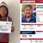 Adolescente desaparecida fue localizada en Monterrey. Fotos La Hora: Secretaría de Seguridad Monterrey / Alerta Alba Keneth