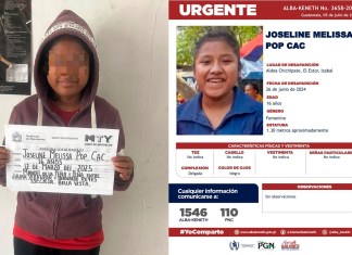 Adolescente desaparecida fue localizada en Monterrey. Fotos La Hora: Secretaría de Seguridad Monterrey / Alerta Alba Keneth