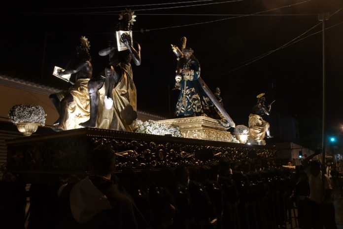 Jesús Nazareno de la Buena Muerte. Foto La Hora: Sergio Osegueda.