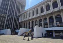 Desde medio día OJ suspendió actividades por bloqueos. Foto La Hora: Sergio Osegueda