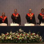 Junta directiva saliente del CANG que se niega a dejar el cargo. Foto La Hora: CANG