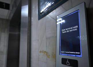 Elevadores en Torre de Tribunales fueron entregados hace un mes. Foto La Hora: Fabricio Alonzo