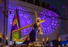 Tómelo en cuenta: tres procesiones saldrán en el Centro Histórico y áreas aledañas este fin de semana Jesús Nazareno de la Paz del Santuario Expiatorio Nacional del Sagrado Corazón, Don Bosco.