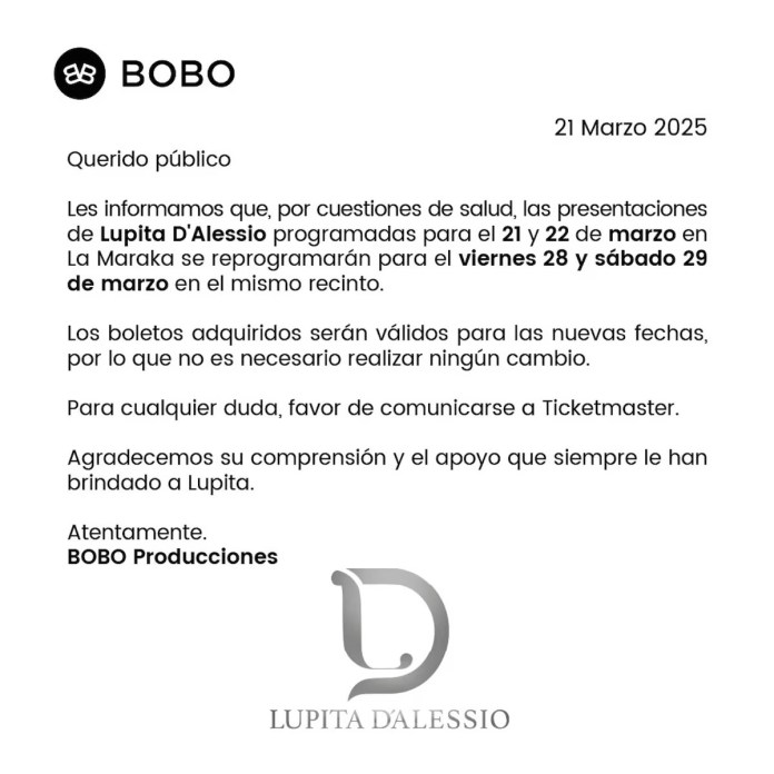 Lupita D’Alessio es hospitalizada de emergencia tras sufrir una infección viral