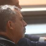 Con cambio de apariencia, Aler Samayoa supuesto líder de Los Huista, se presentó ante el Juzgado de Mayor Riesgo D. Foto La Hora: Fabricio Alonzo