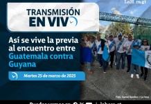En vivo: Así se vive la previa al encuentro entre Guatemala contra Guyana Aficionados se hicieron presentes al Estadio Cementos Progreso para ver el encuentro entre Guatemala y Guyana. Foto La Hora: Daniel Ramírez.