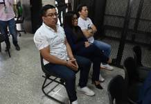 Tres agentes de PNC enfrentan juicio por caso Ángel del Cielo. Foto La Hora: Fabricio Alonzo