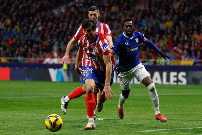 En un duelo clave el Atlético de Madrid superó por la mínima 1-0 al Athletic de Bilbao con un gol determinante de Julián Álvarez.