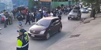 PMT realiza operativo de regulación vehicular ante encuentro entre Guatemala y Guyana