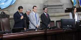 Los diputados deberán nombrar un nuevo secretario debido a la resolución de la Corte de Constitucionalidad. Foto: Congreso de la República