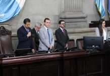 Esto es lo que se sabe del cambio de la primera secretaria de Junta Directiva del Congreso Los diputados deberán nombrar un nuevo secretario debido a la resolución de la Corte de Constitucionalidad. Foto: Congreso de la República