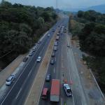Tras nueve meses de espera, autoridades del CIV han habilitado el paso vehicular en el kilómetro 44 de la autopista Palín-Escuintla.