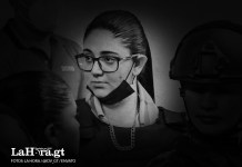 María Fernanda Bonilla, principal acusada en el caso por la muerte de Melisa Palacios. Diseño La Hora: Alejandro Ramírez.