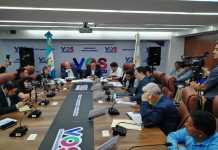 Ministerio de Comunicaciones evalúa rescindir contrato de construcción del paso a desnivel de la Roosevelt El ministro de Comunicaciones, Miguel Ángel Díaz Bobadilla, informó la situación de los pasos a desnivel en la calzada Roosevelt y avenida Petapa. Foto: La Hora