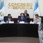 El presidente del Congreso, Nery Ramos, responde por el aumento de sueldo que se aprobó en junta directiva. Foto: Congreso de la República