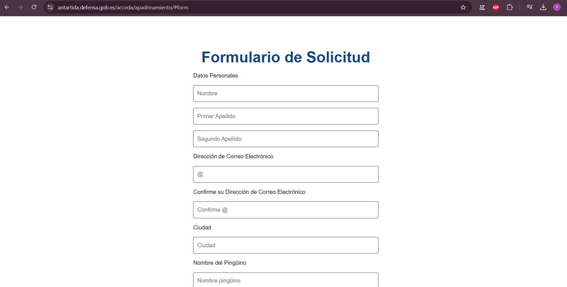 Paso a paso de cómo apadrinar un pingüino gratis y de forma virtual
