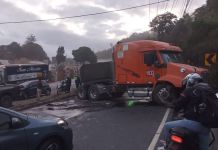 PROVIAL informa sobre una triple colisión ocurrida en el kilómetro 47 de la ruta Interamericana, mismo que ha provocado tráfico en dirección al occidente del país.