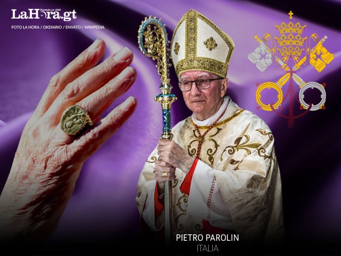 Pietro Parolin como el próximo papa.