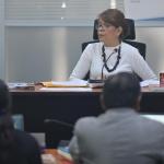 Carol Patricia Flores es la encargada de llevar a cabo la primera audiencia de primera declaración en el caso en la criminalización de Luis Pacheco y Héctor Chaclán.