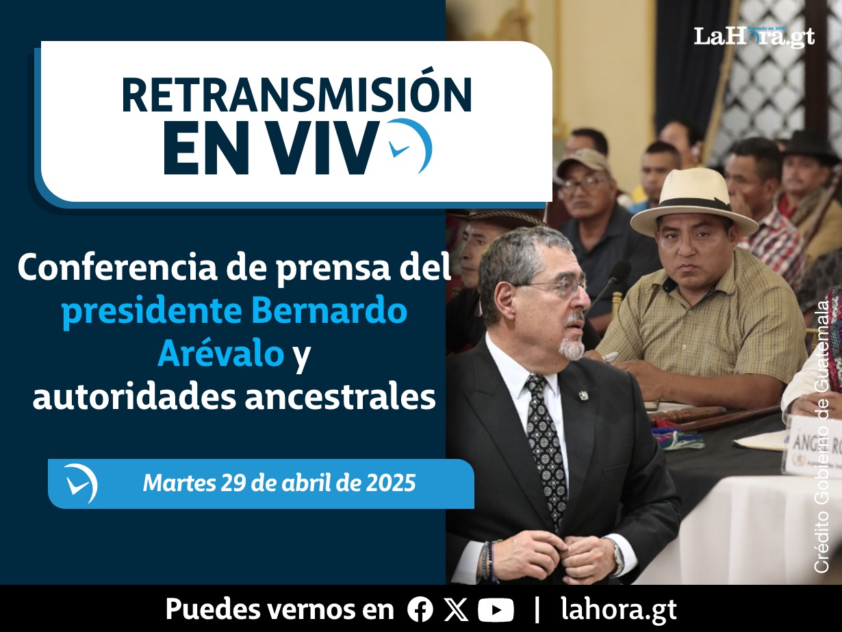 Retransmisión: Conferencia de prensa del presidente Bernardo Arévalo y autoridades ancestrales