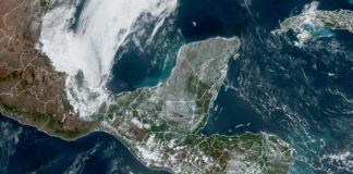 Mapa meteorológico de Guatemala. Foto La Hora: INSIVUMEH