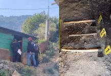 MP realiza allanamiento por intento de homicidio con hacha en Quiché Investigadores del Ministerio Público realizando allanmiento en Quiché. Foto La Hora: MP