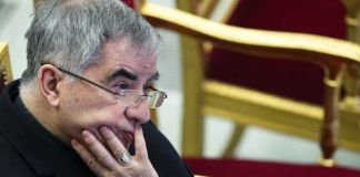 Cardenal Angelo Becciu, destituido por el Papa Francisco en 2020. Foto La Hora: EFE