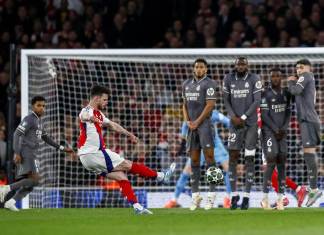 Arsenal vence 3-0 al Real Madrid