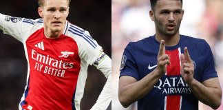 Arsenal vs PSG semifinal Champions