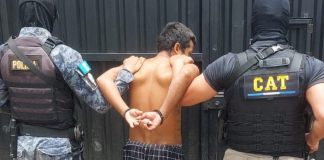 Pandillero del Barrio 18 es capturado tras intentar cruzar la frontera con México.