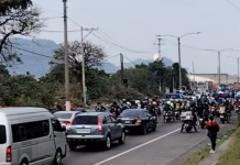 Ante el anuncio de diversas manifestaciones, la Policía Municipal de Tránsito de Villa Nueva (PMT), dio a conocer la realización de un bloqueo en la ruta al Pacífico.