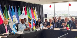 Canciller, Carlos Ramiro Martínez, en la reunión ministerial dentro del marco de la IX Cumbre de la CELAC