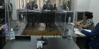 El Tribunal Sexto de Sentencia Penal condenó a María Quiroa por estafar a migrantes. Foto La Hora: Fabricio Alonzo