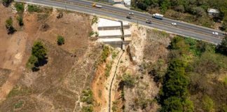 Comunicaciones finaliza trabajos de reparación en el km 26.2 ruta a El Salvador