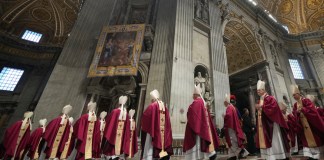 El cónclave dara inicio el próximo 7 de mayo en la Capilla Sixtina del Vaticano, para elegir al sucede de Francisco.. Foto La Hora: AP.