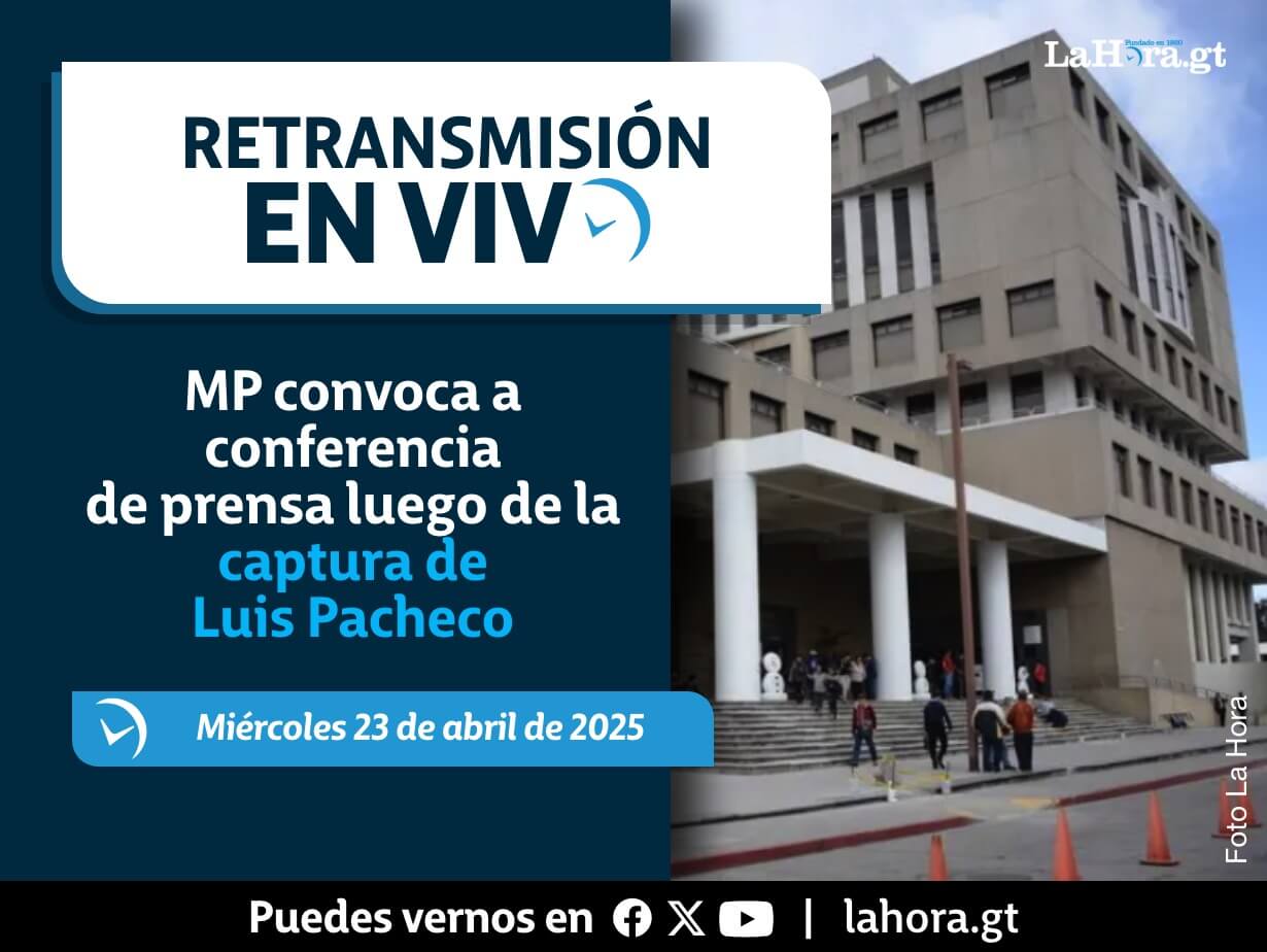 Retransmisión: MP convoca a conferencia de prensa luego de la captura de Luis Pacheco